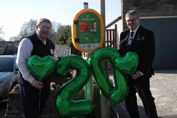 Fellmonger Charity funds the 20th Defibrillator in Richmond