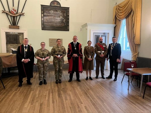 Royal Yorkshire Regt Awards Evening