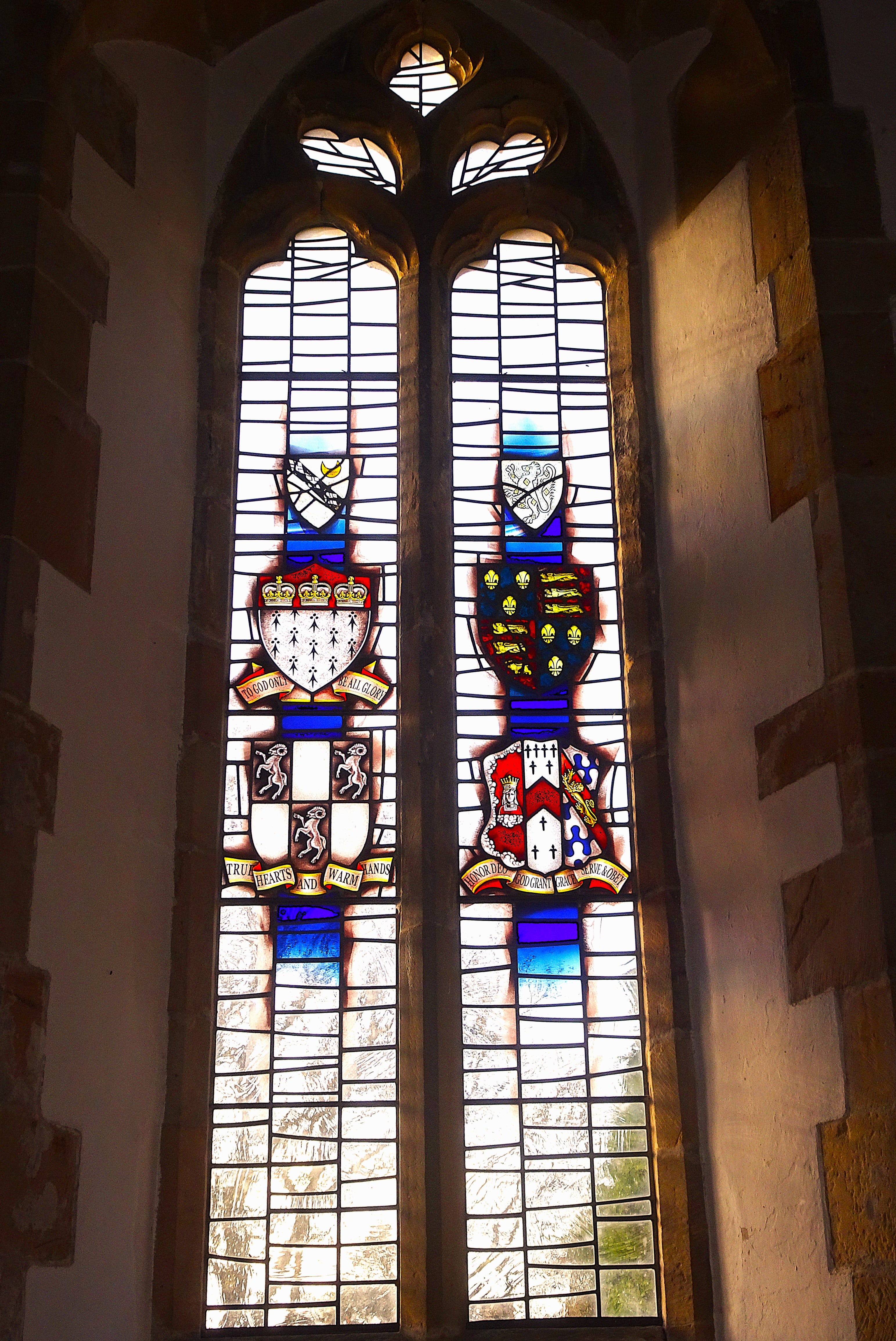 stain glass window